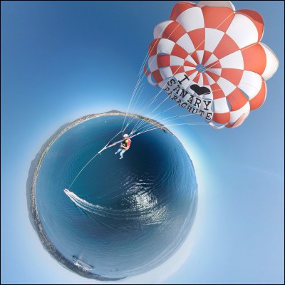 Impression de planer comme un rapace. Quelle est l'altitude maximale autorisée pour l'activité du parachute ascensionnel ?