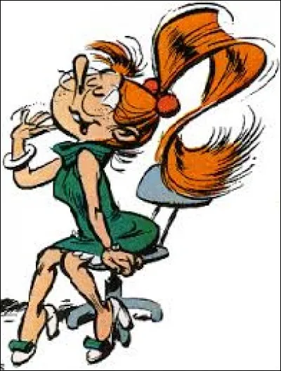 Comment s'appelle l'amoureuse de Gaston Lagaffe ?