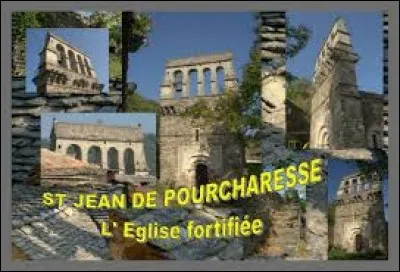 Je vous emmène en Ardèche visiter l'église fortifiée de Saint-Jean-de-Pourcharesse. Pour ce faire, nous devons nous rendre en région ...