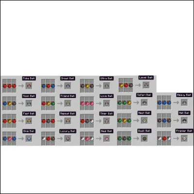 (Là c'est pour les "BG" !) Est-ce que tous ces crafts de Pokeball sont justes ? (mets ton zoom plus haut !)