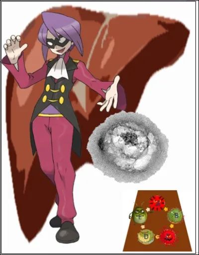 Après une longue route Sabouraud arrive enfin à Hépatica pour obtenir le badge "Ictéros" auprès du dernier champion d'arène : Sir Hose spécialiste dans les hépatites virales. 
Lequel de ces virus d'hépatites virales ne donne classiquement pas d'hépatite chronique ?