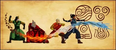 Dans quel ordre l'Avatar a-t-il maîtrisé les éléments ?