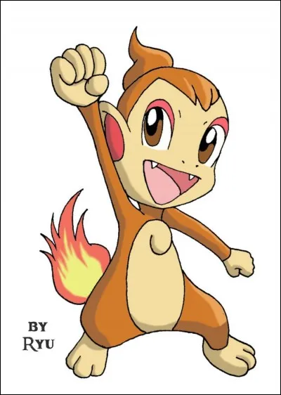 Quel est ce Pokémon de type feu ?
