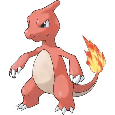 Quel est ce Pokémon de type feu ?