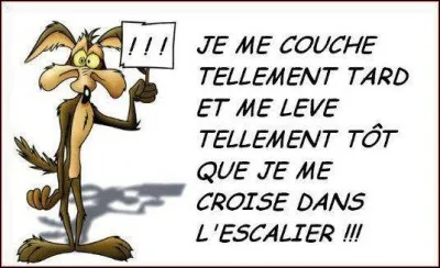 'Se coucher tard, nuit' . De quel humoriste (qui jonglait avec les mots et l'absurde) est ce trait d'esprit ?