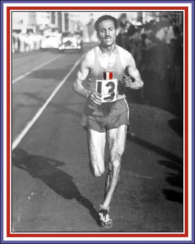 C&eacute;l&egrave;bre athl&egrave;te n&eacute; le 1er janvier 1921 en Alg&eacute;rie, il a &eacute;t&eacute; le plus m&eacute;daill&eacute; des hommes aux Championnats de France d'athl&eacute;tisme. Sp&eacute;cialiste des courses de fond, il obtient la m&eacute;daille d'or du marathon des Jeux olympiques de Melbourne. Il continuera &agrave; pratiquer une activit&eacute; physique importante jusqu'&agrave; son d&eacute;c&egrave;s, dans le Val-de-Marne, le 27 juin 2013. De qui parlons-nous ?
