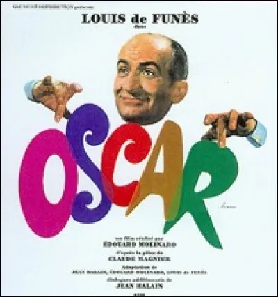 "O" comme "Oscar". Parmi ces comédiens, lequel ne figure pas dans ce film d'Edouard Molinaro, sorti en 1967 ?