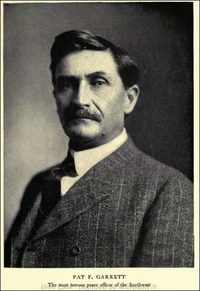 Je suis un hors-la-loi américain né en 1859 et mort en 1881 à Fort Sumner. J'ai été tué par Pat Garrett (de nombreuses personnes pensent que Pat Garrett a tué un innocent et que je suis mort plusieurs années après). Qui suis-je ?