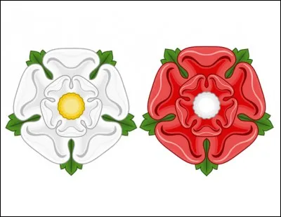Où s'est déroulée la guerre des roses au XVe siècle ?