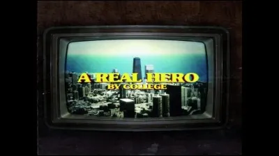 Dans quel film peut-on entendre "A Real Hero" de College en 2011 ?