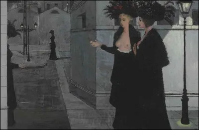 Qui a peint "Promenade la nuit" ?