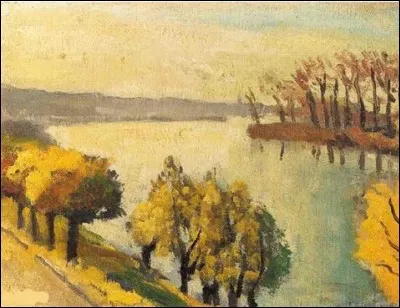 Qui est le peintre de "L'automne à la Frette" ?