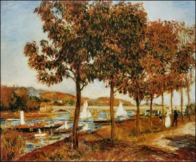 A qui doit-on "Le pont d'Argenteuil en automne" ?