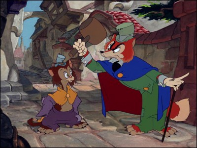 Dans "Pinocchio", qui de Grand Coquin ou Gédéon est doté de la parole ?