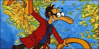 Quelle est la profession d'Alcibiade Didascaux dans la bande dessinée du même nom ?