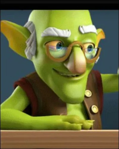 Que tient le Gobelin dans le magasin ?