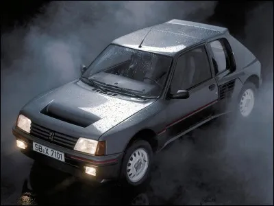 Quelle est la puissance maxi de la 205 T16 ?