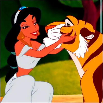 Comment s'appelle le tigre de Jasmine ?
