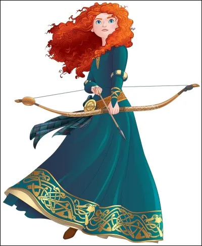 Quel est le nom de la princesse dans "Rebelle" ?