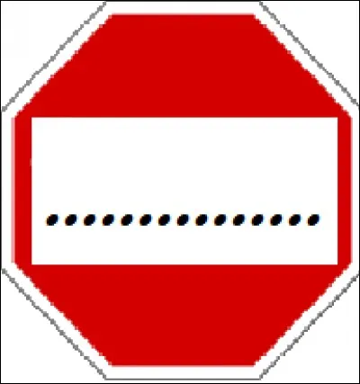 Que veut dire ce panneau ?