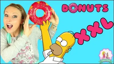 Original mais Homer Simpson aime ce gâteau.