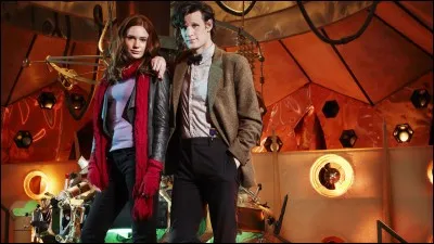 Où vont Amy et Rory la première fois qu'ils voyagent avec le Doctor ?