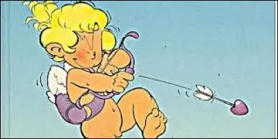 De quel dieu romain de l'amour est inspiré le petit ange héros d'une série de bandes dessinées des années 1990 ?