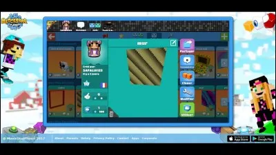 Que ne peut-on pas faire sur "BlockStarPlanet" ?