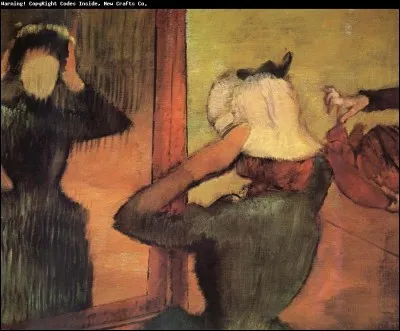 Voici encore une bien jolie modiste du peintre :