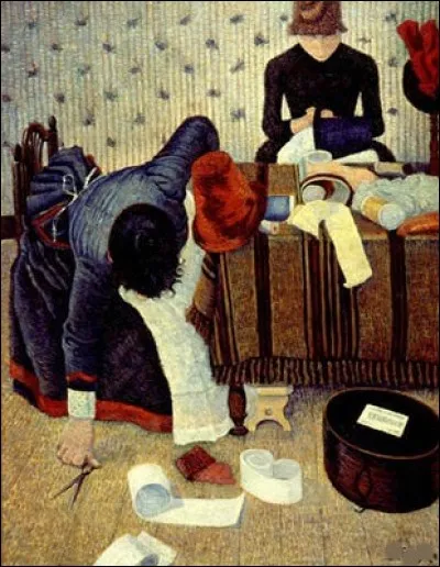 Cette modiste-là appartient au peintre :
