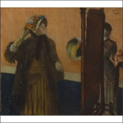 Qui a peint la toile "Chez la modiste" ?