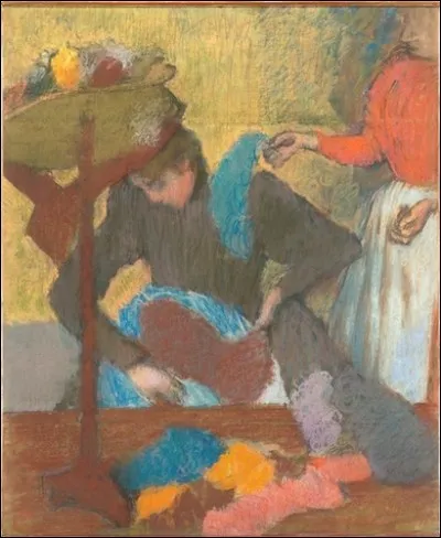 Qui a représenté cette modiste ?