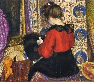 De qui est la toile "Chez la modiste" ?