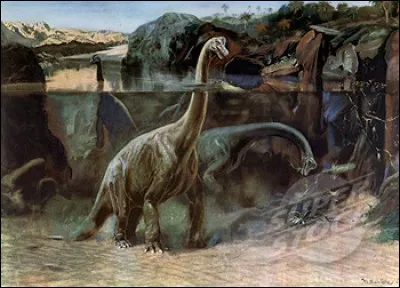 Les sauropodes tels Brachiosaurus pouvaient-ils rester la majeure partie de leur temps dans les lacs et les mar&eacute;cages ?