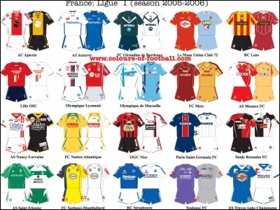 Le championnat de France de football s'achève le 13 mai 2006. Quel est le podium ?