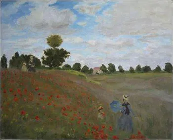 Qui a peint ce tableau, 'les coquelicots' ?