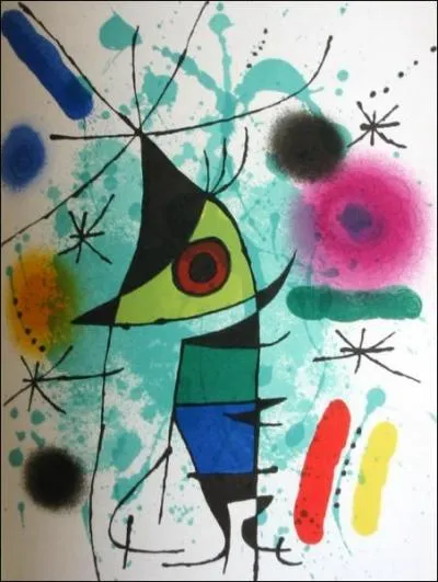 Qui a peint ce tableau, 'singing fish' ?