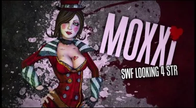 De quelle couleur est la culotte de Moxxi ?
