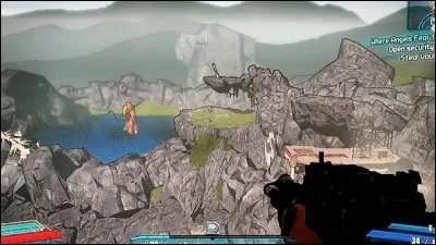 De quel lieu peut être vu Terramorphous (en dehors de Terramorphous Peak) ?