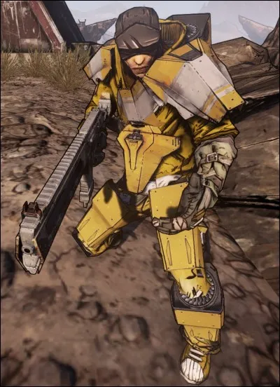 Dans la mission "Le Bon, la Brute et le Mordecaï", comment se nomme l'homme d'Hypérion ?