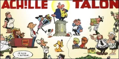 Lequel de ces personnages ne fait pas partie de l'univers de la bande dessinée "Achille Talon" ?