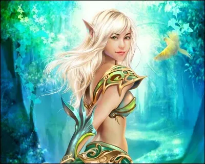 Les elfes sont ____ de pouvoirs magiques.