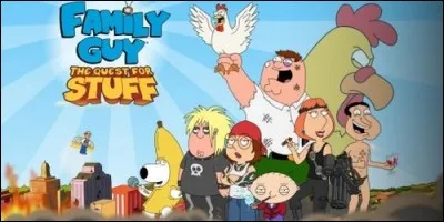 Dans le jeu "Family Guy : À la recherche des trucs", Peter détruit :