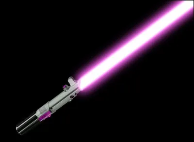 Que signifie la couleur du sabre laser violet ?