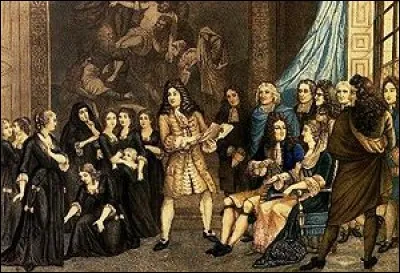 Quelle pièce les jeunes filles de la classe jaune ont-elles jouée devant le roi ?