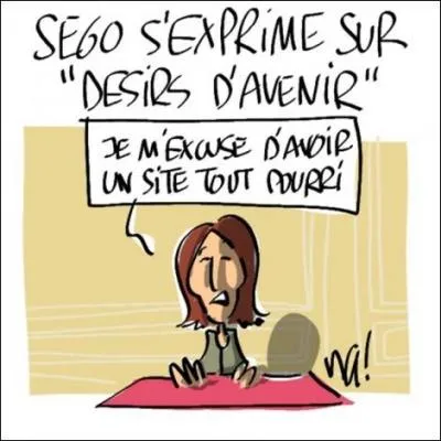 A quelle occasion Sgolne Royal a-t-elle lanc le nouveau site de Dsirs d'avenir?