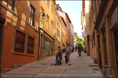 Quel quartier de Lyon, composé d'une pente et d'un plateau, porte le nom d'une colline ?