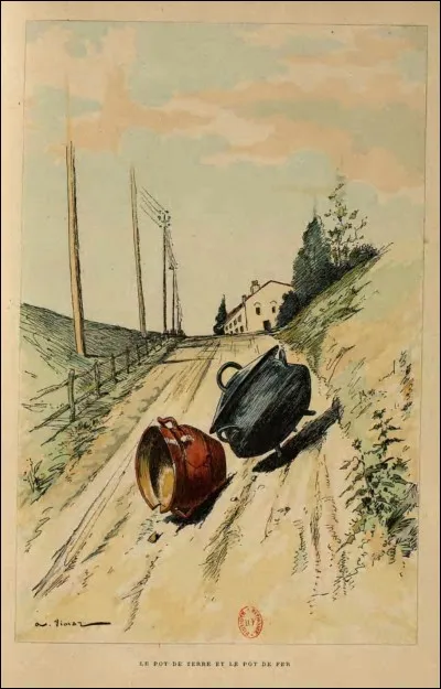 Quelle est la morale de la fable évoquée ci-contre ?