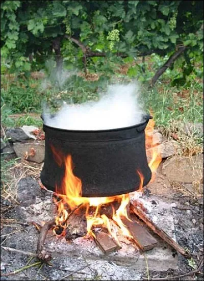 Que fait-on cuire longuement à feu doux dans un pot-au-feu ?