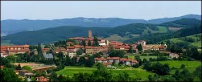 Commune d'Auvergne-Rh&ocirc;ne-Alpes, dans les Monts du Lyonnais, Montrottier se situe dans le d&eacute;partement ...